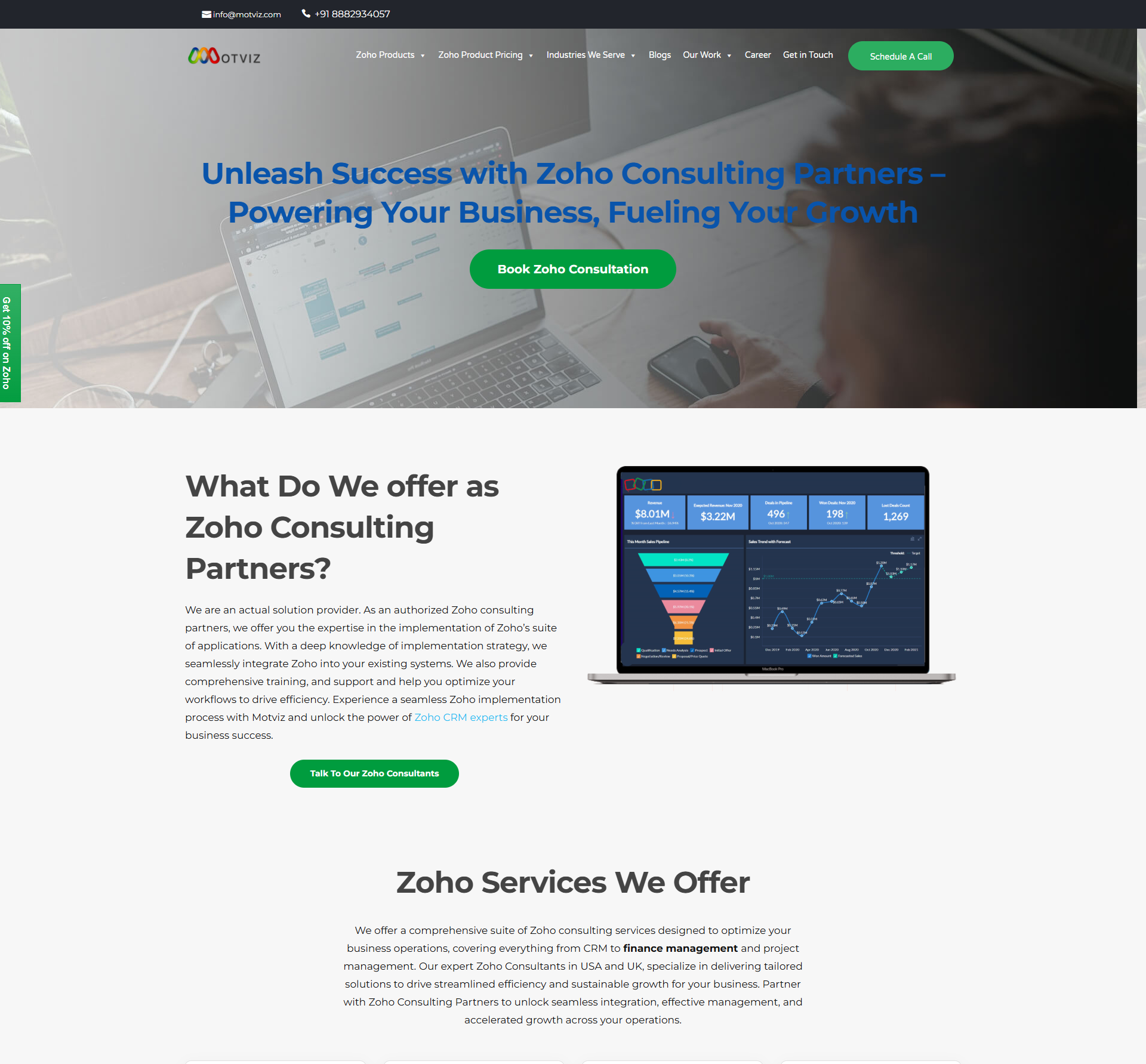 Motviz Website